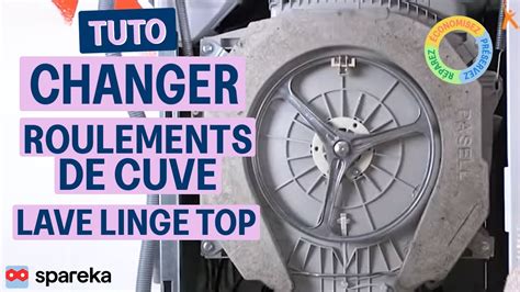 changer roulement machine à laver hublot|Changement des roulements de lave.